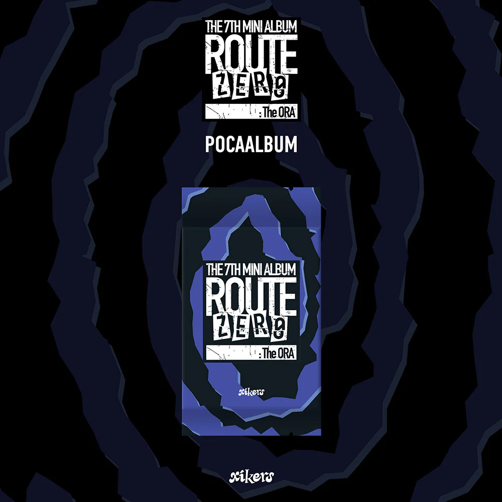 XIKERS - ROUTE ZERO : THE ORA 7TH MINI ALBUM POCAALBUM VER
